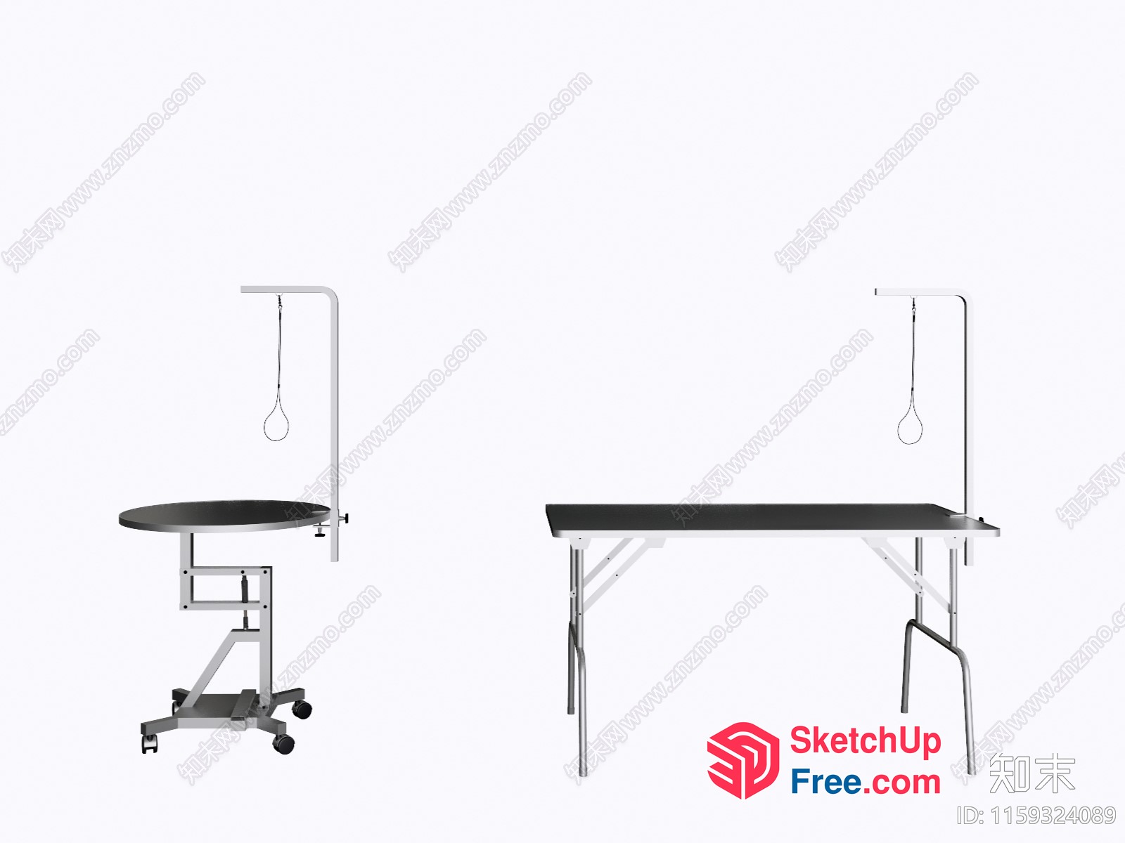 Modern Minimalist Office Furniture 3D SketchUp File