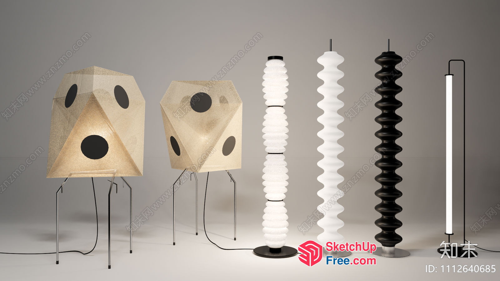 Modern Lighting Fixtures For Unique Ambiances 3D SketchUp File