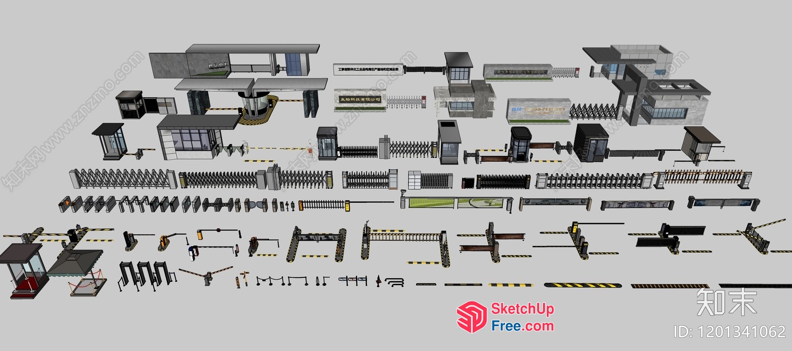 Industrial Park 3D SketchUp File