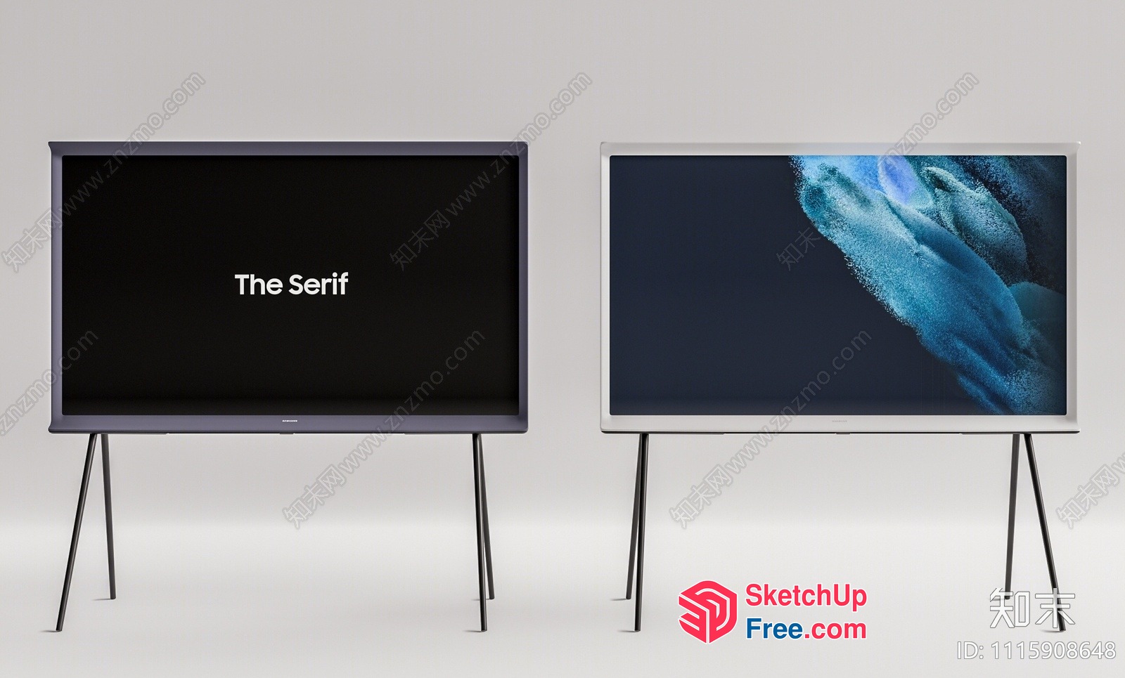 Modern Minimalist Tv Stands 3D SketchUp File