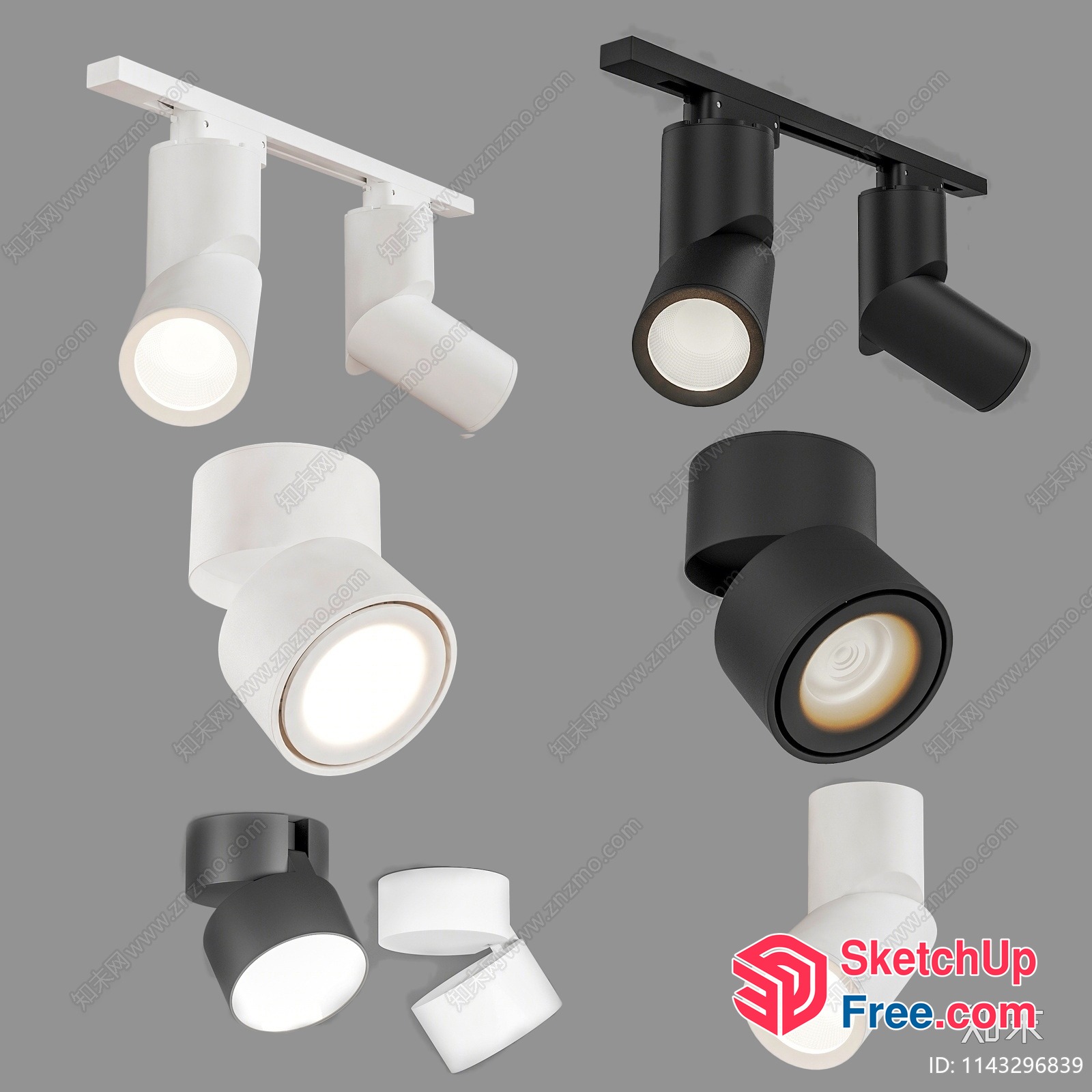 Modern Lighting Fixtures Collection 3D SketchUp File