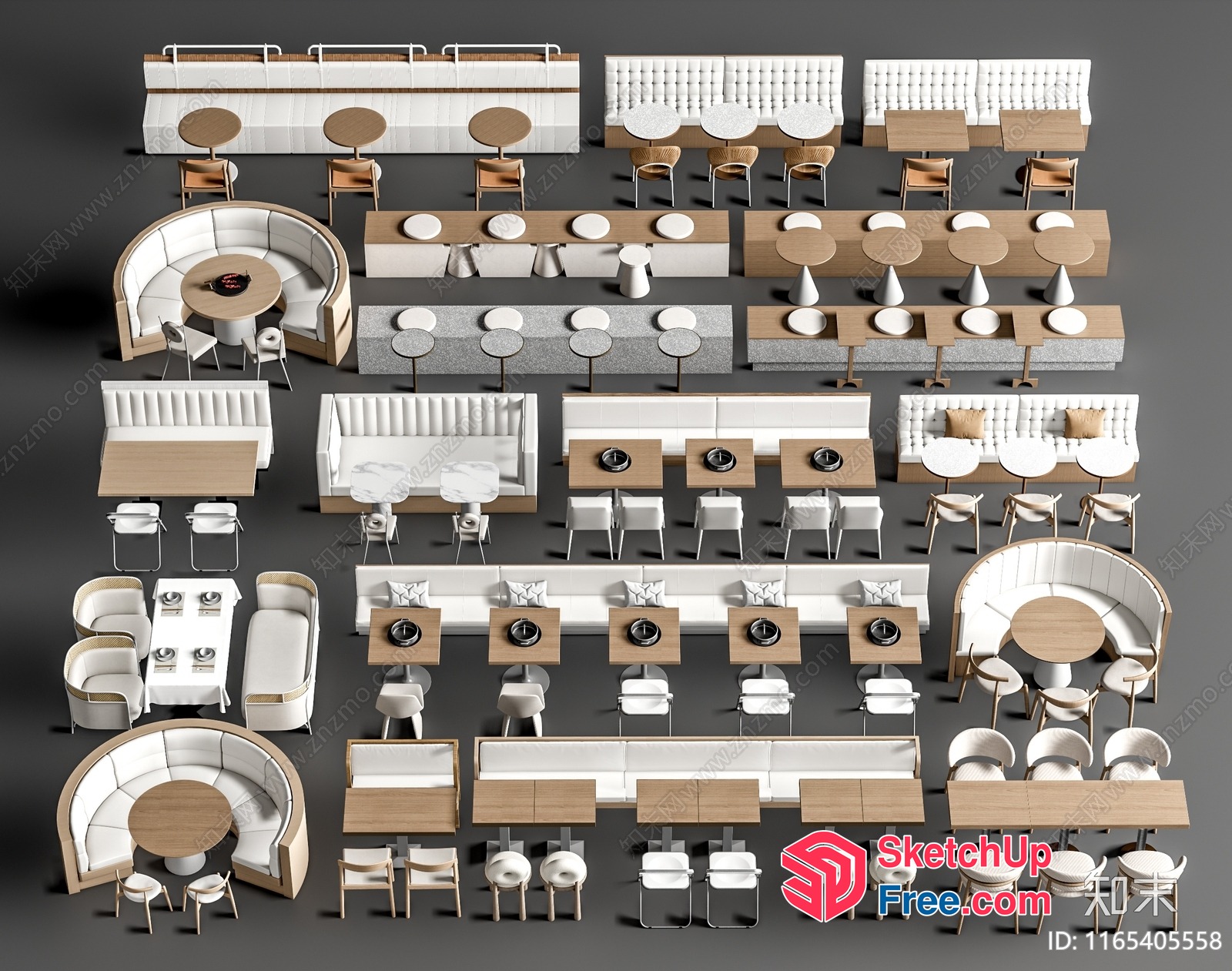 Modern Furniture Collection 3D SketchUp File