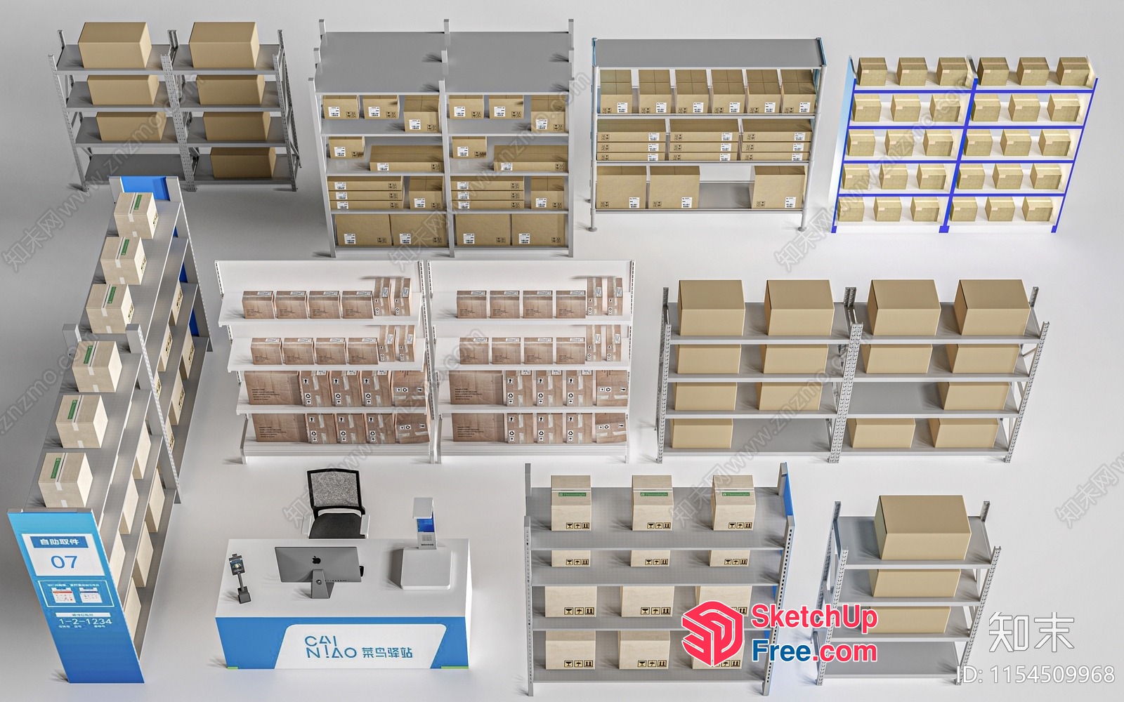 Commercial Street Cladding 3D SketchUp File