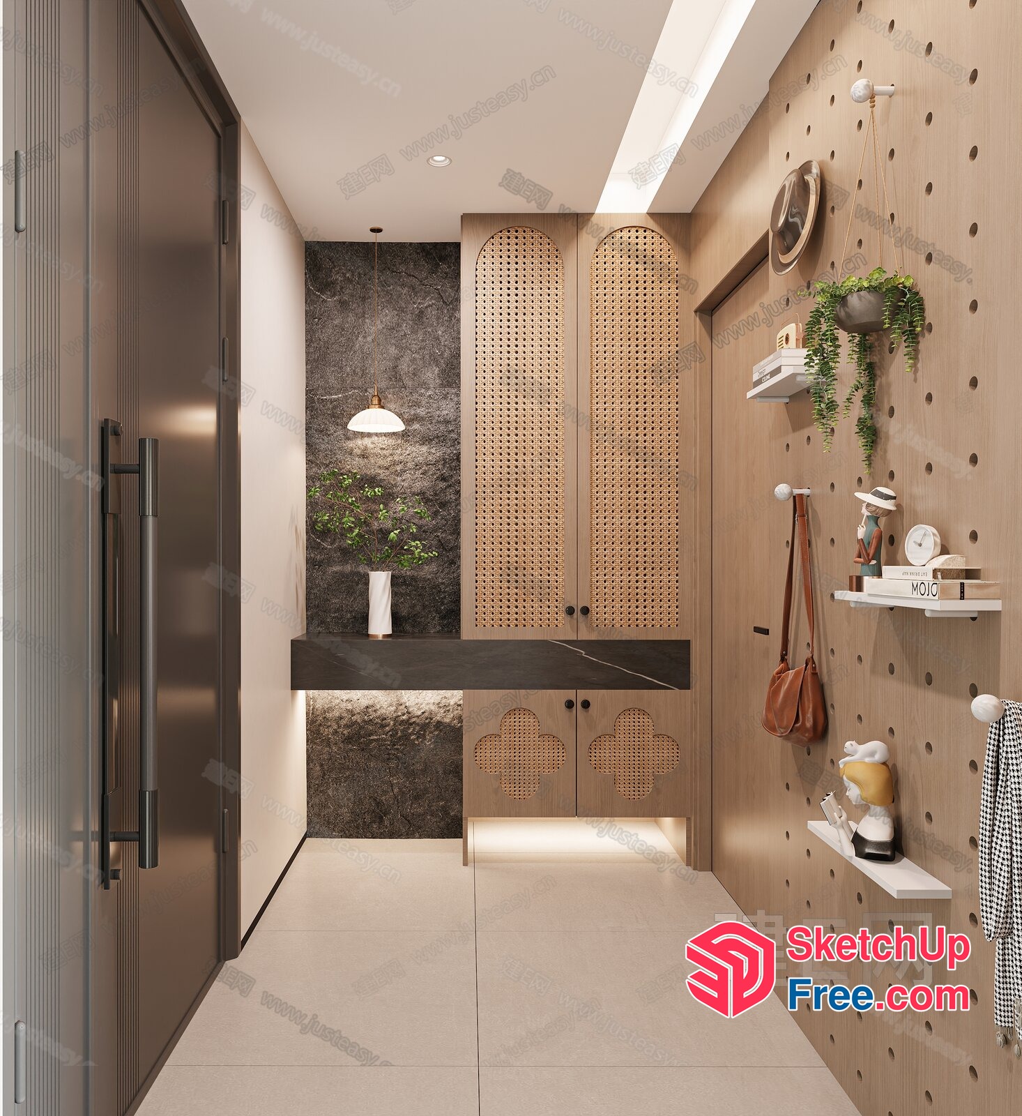 Elegant Modern Interior Design 3D SketchUp File