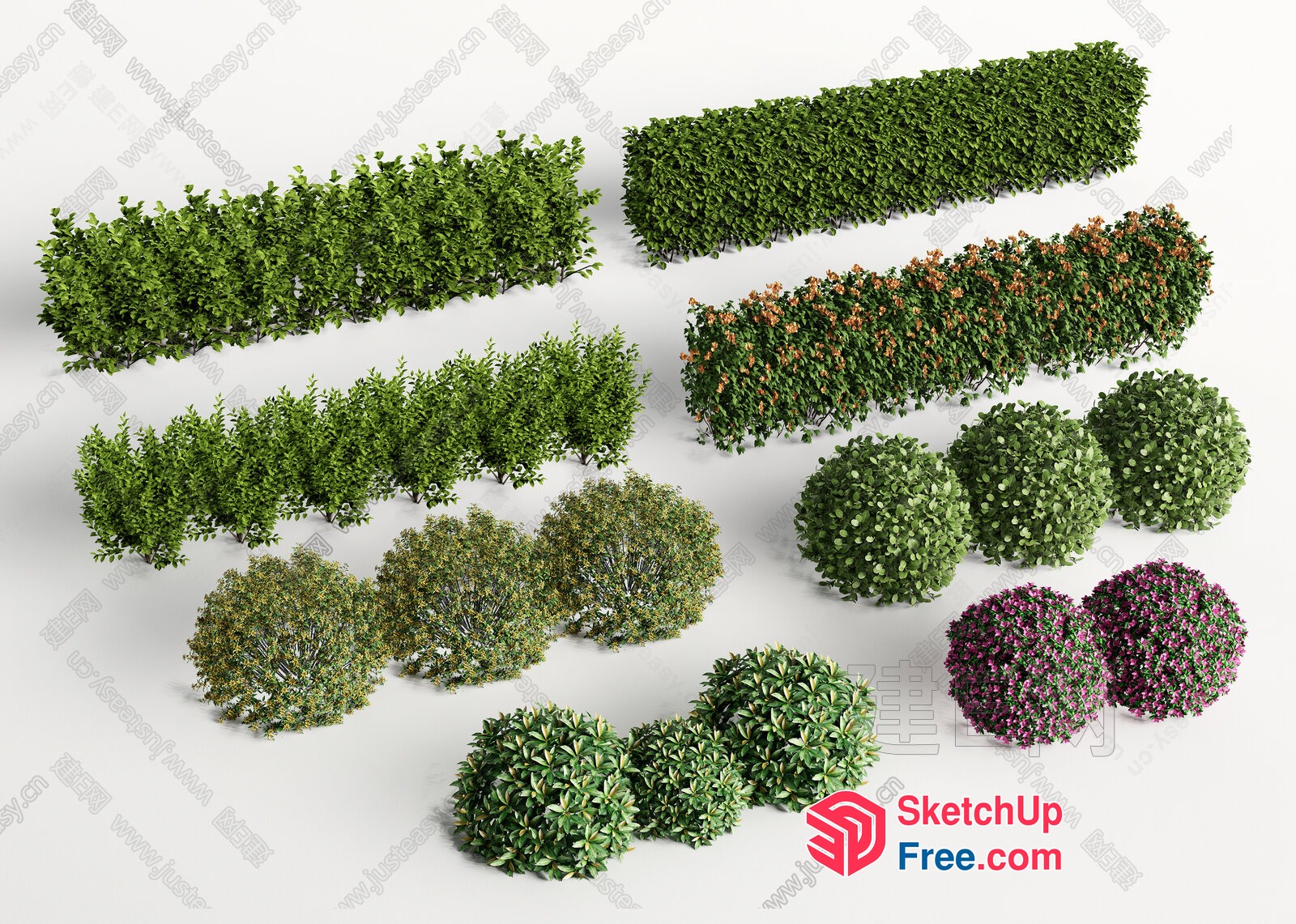 Greenery Arrangement 3D SketchUp File