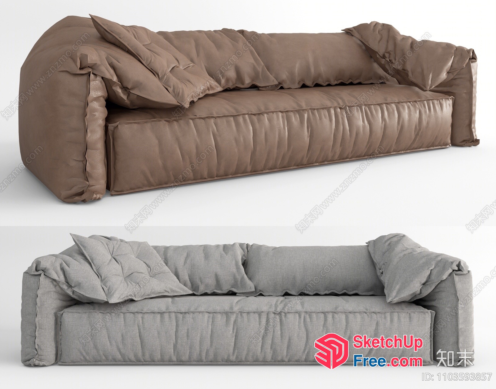 Modern Sofa Designs For Contemporary Living Spaces 3D SketchUp File
