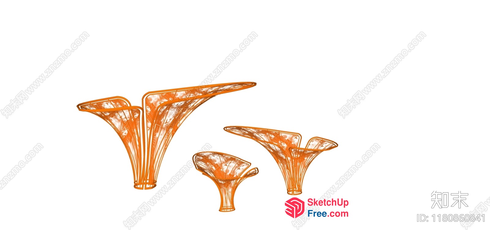 Decorative Glass Tableware 3D SketchUp File