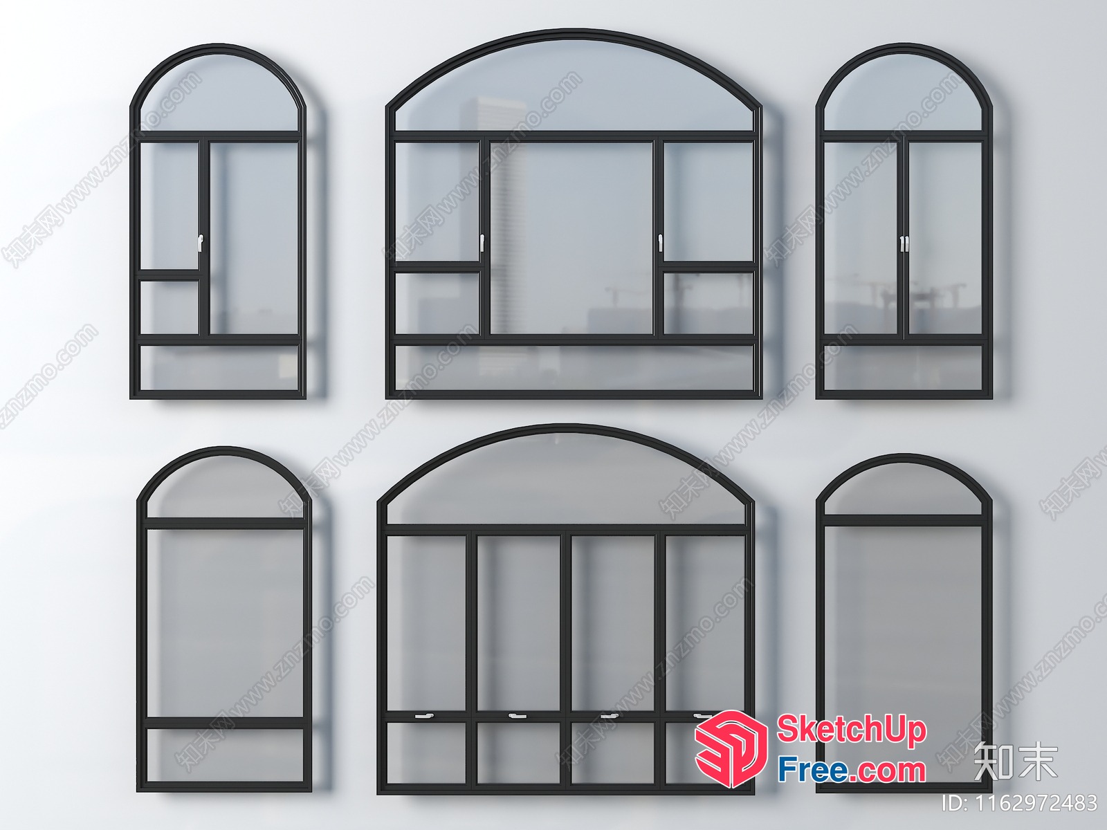 Window Frames 3D SketchUp File