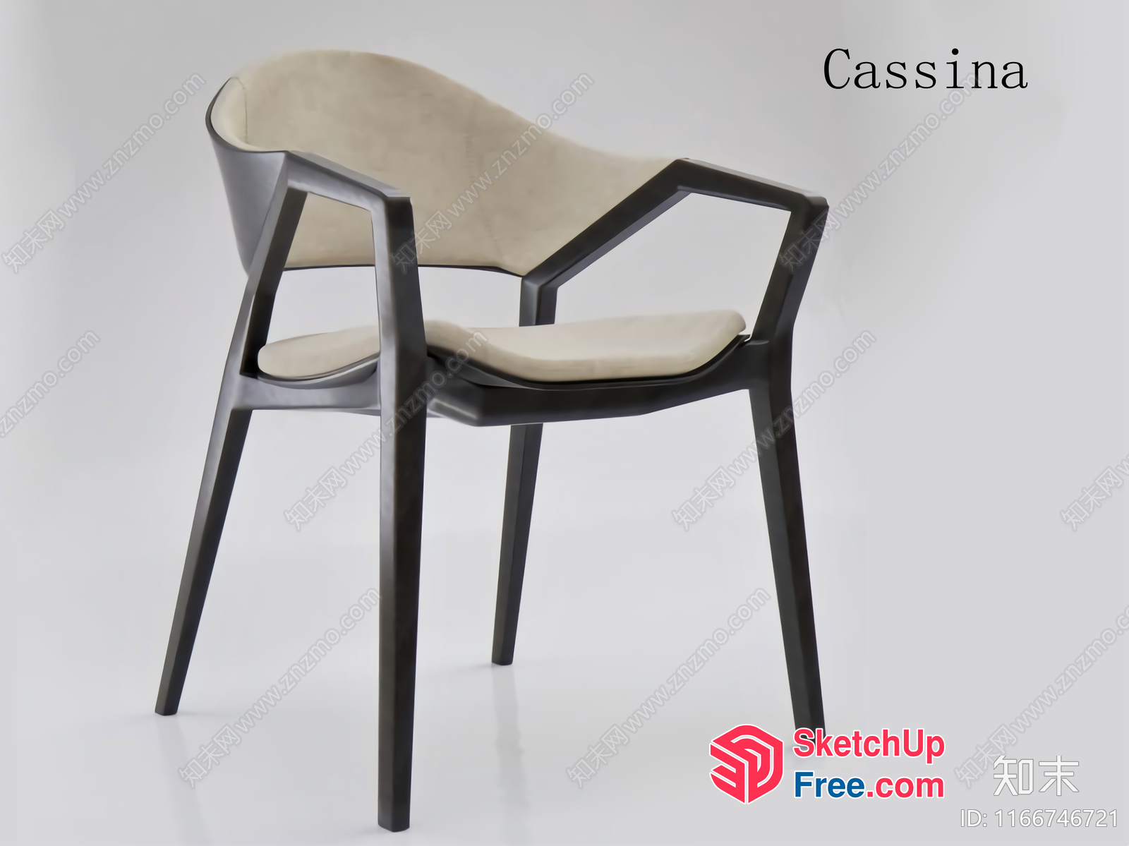 Elegant And Modern Chair Design 3D SketchUp File
