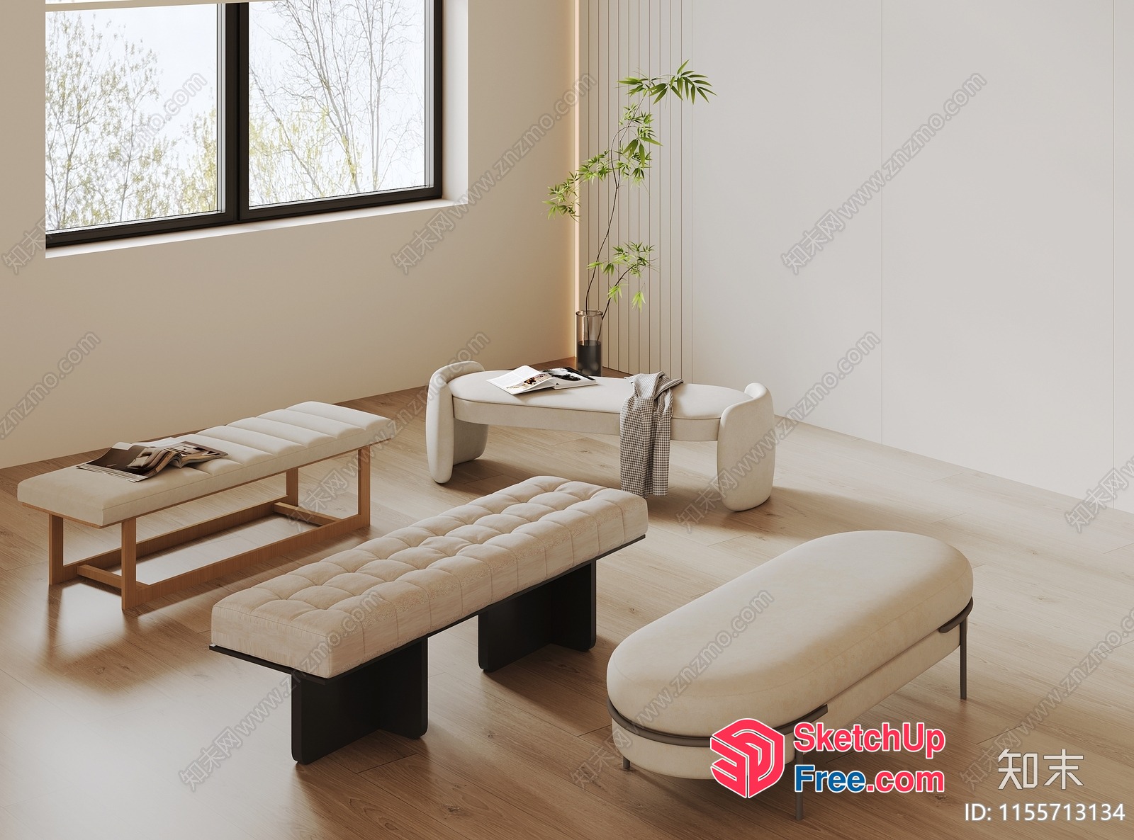Elegant And Modern Interior Design 3D SketchUp File