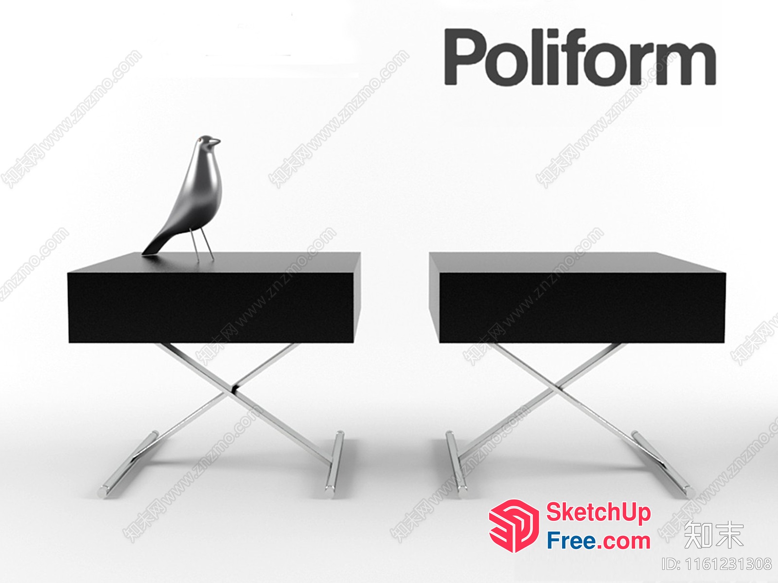Poliform Furniture Collection 3D SketchUp File
