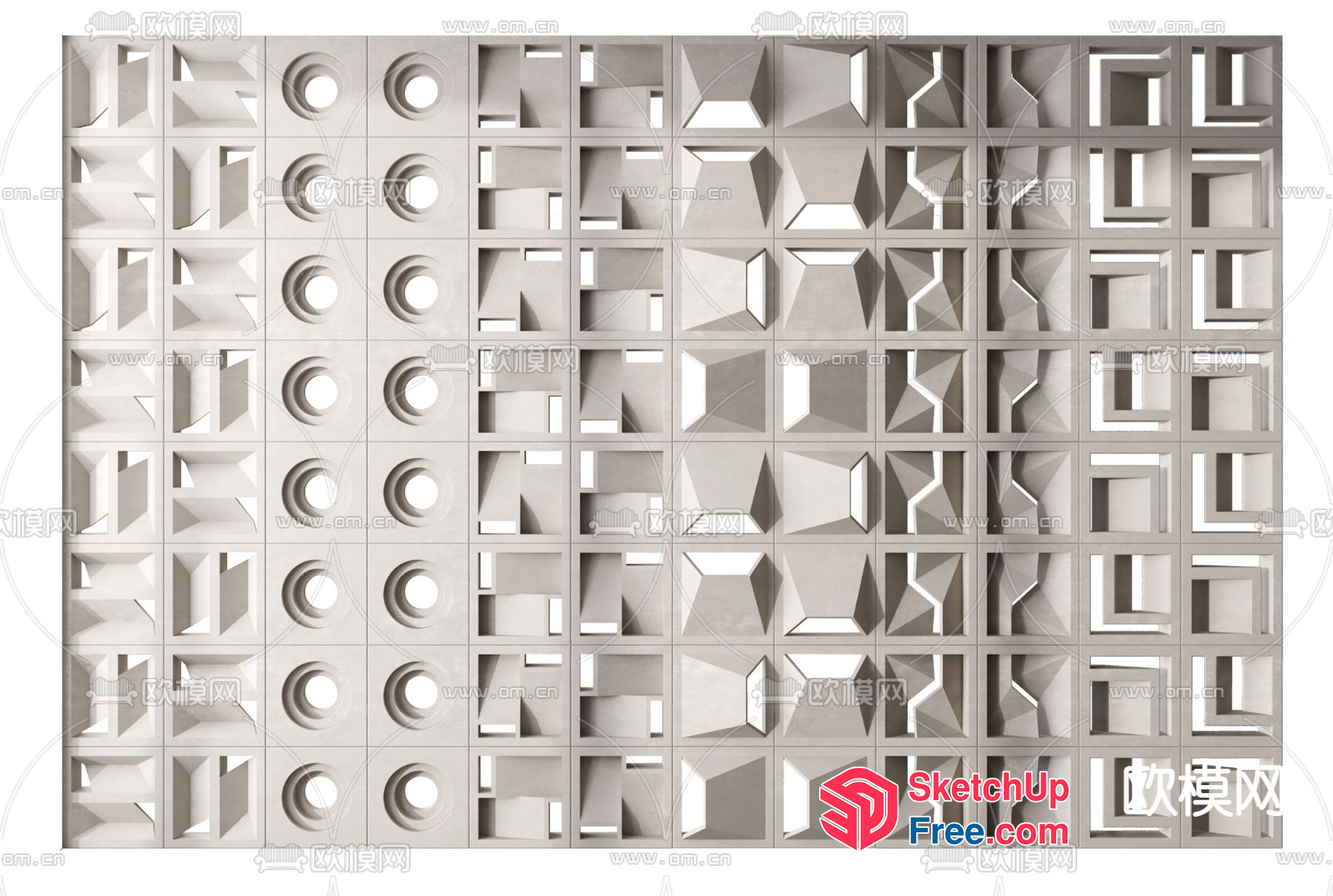 3D Wall Decorations 3D SketchUp File