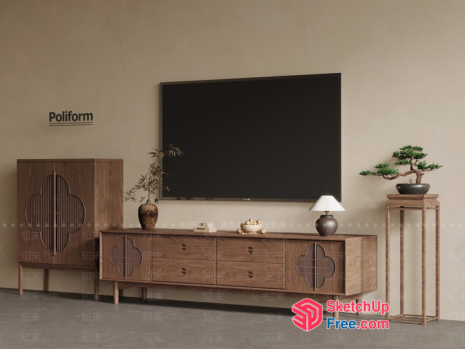 Poliform Furniture Collection 3D SketchUp File
