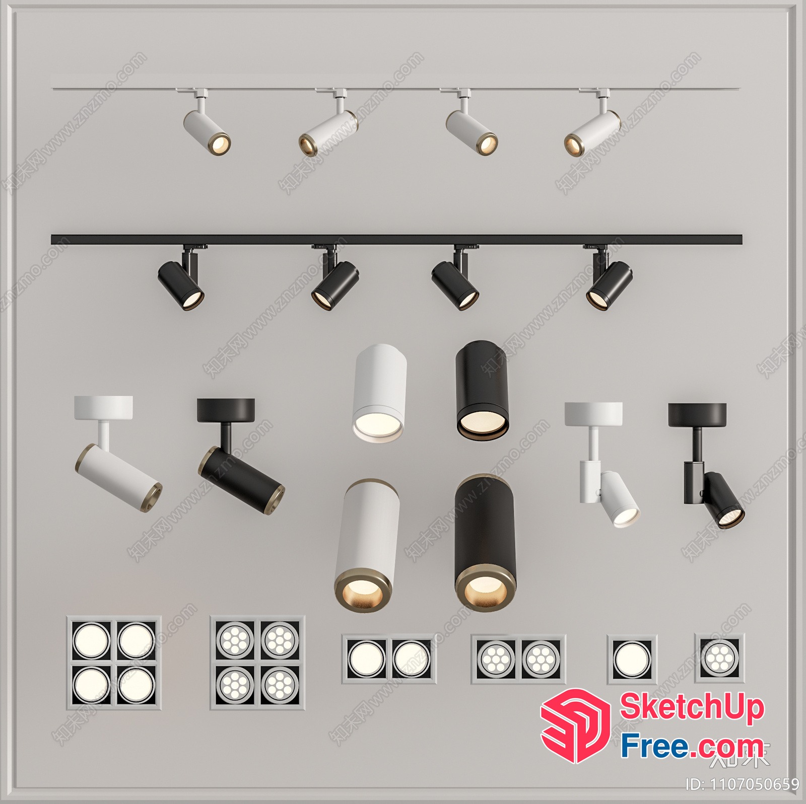 Modern Light Fixtures For Contemporary Spaces 3D SketchUp File