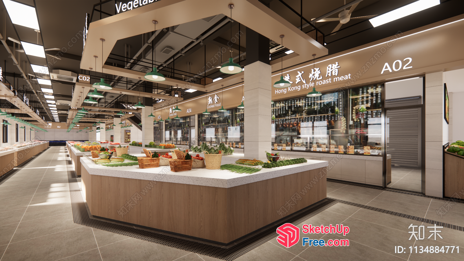 Modern Commercial Building With A Blend Of Asian And European Styles 3D SketchUp File