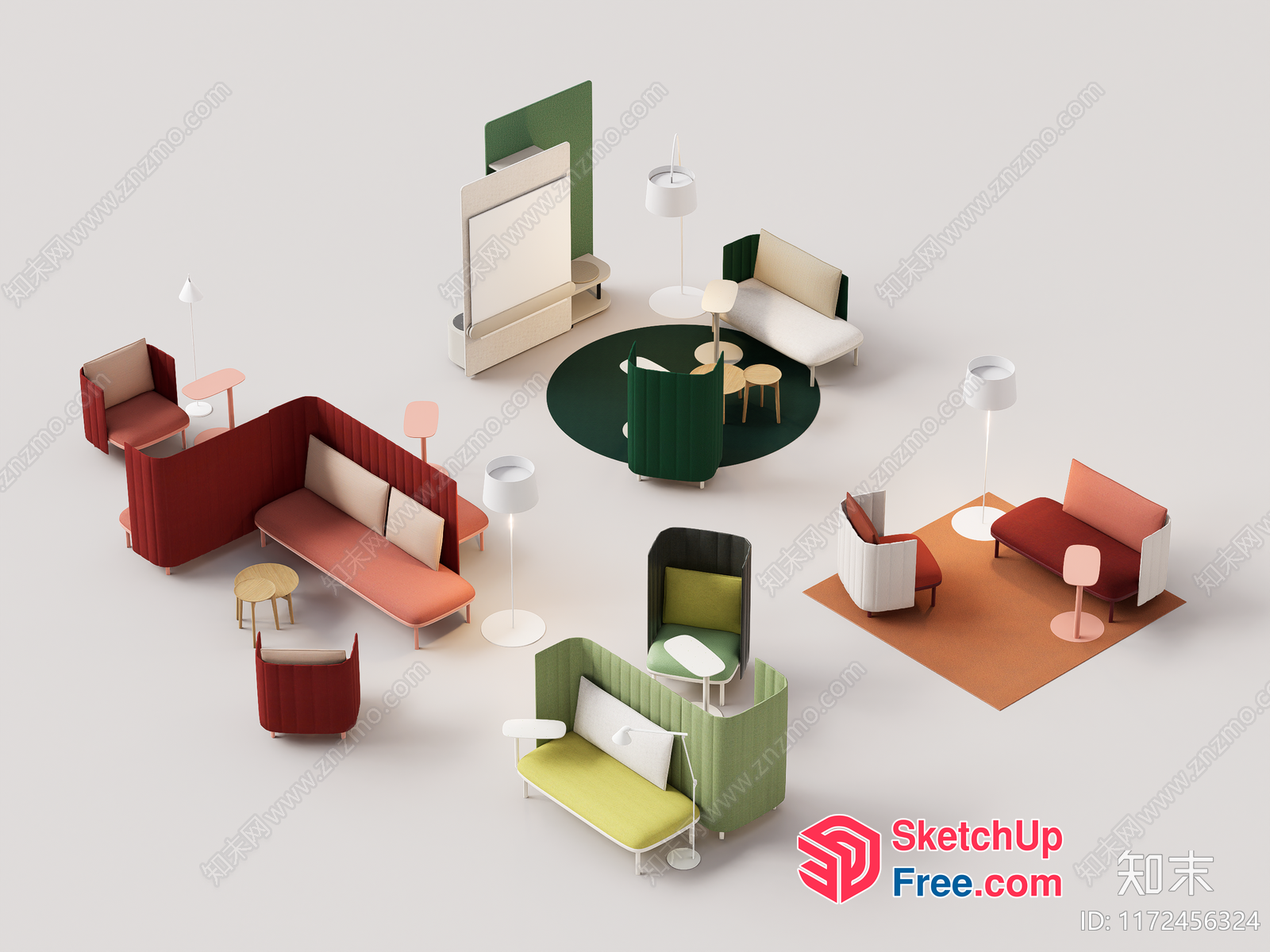 Modern Furniture Collection 3D SketchUp File