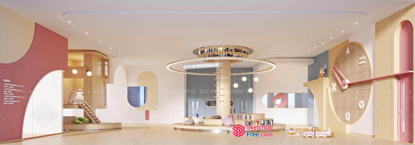 Modern Minimalist Interior Design 3D SketchUp File
