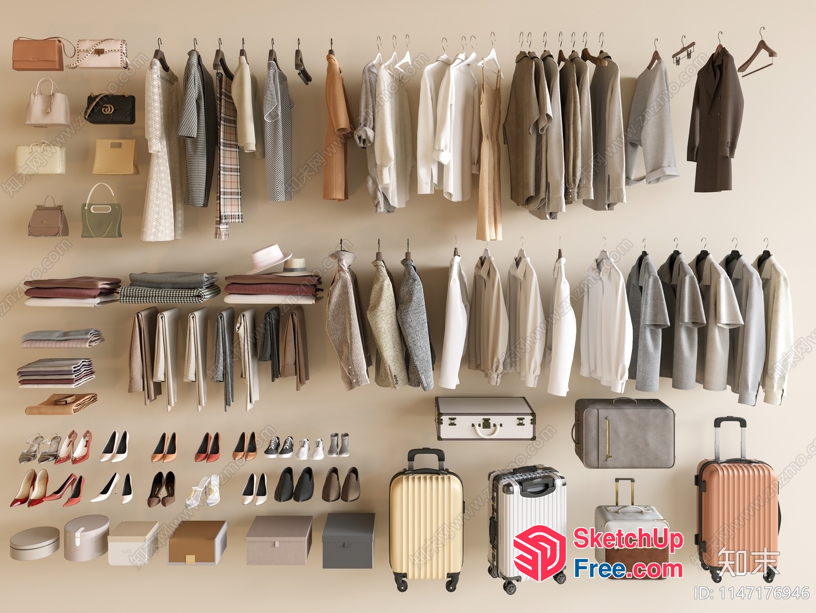 Interior Decorative Wall Art 3D SketchUp File