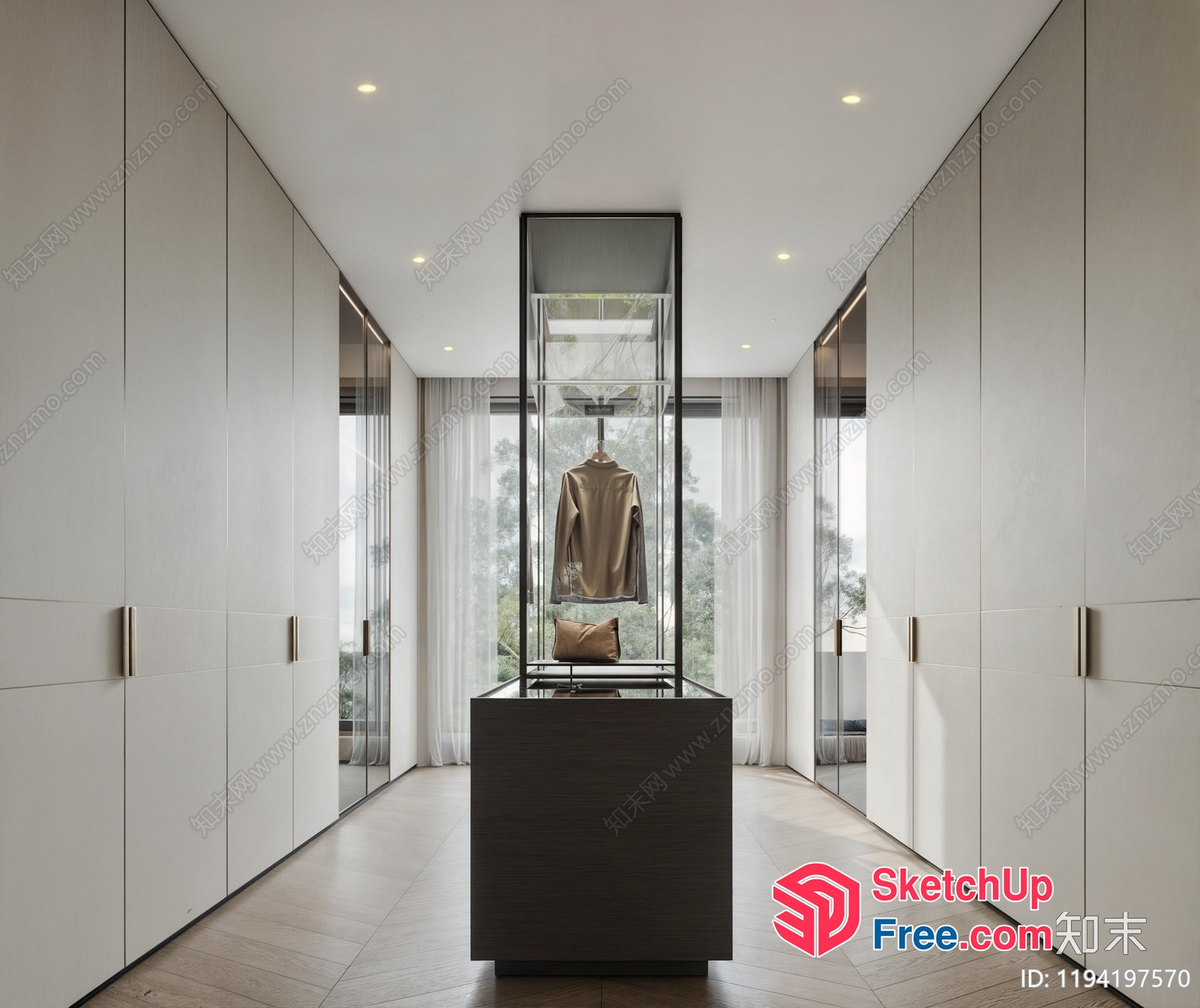 Modern Minimalist Interior Design 3D SketchUp File