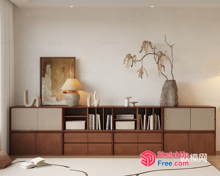 Elegant And Modern Minimalist Interior Design 3D SketchUp File