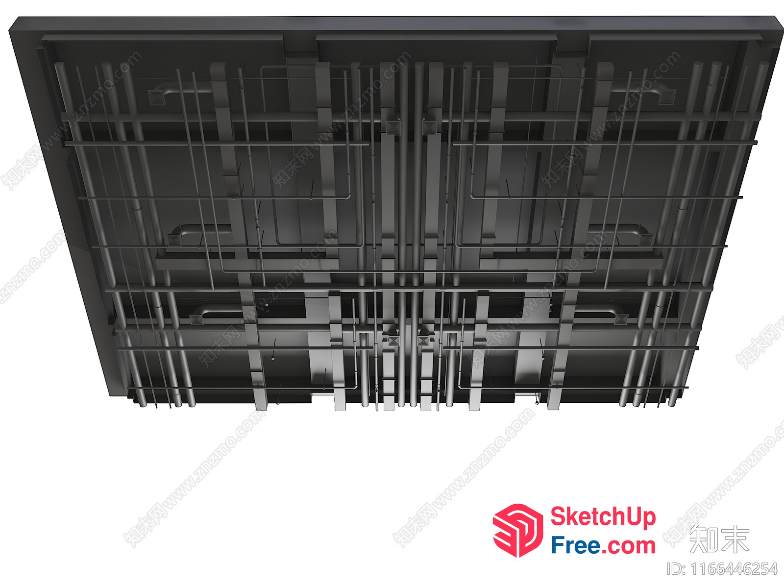 Architectural Ceiling Detailing 3D SketchUp File