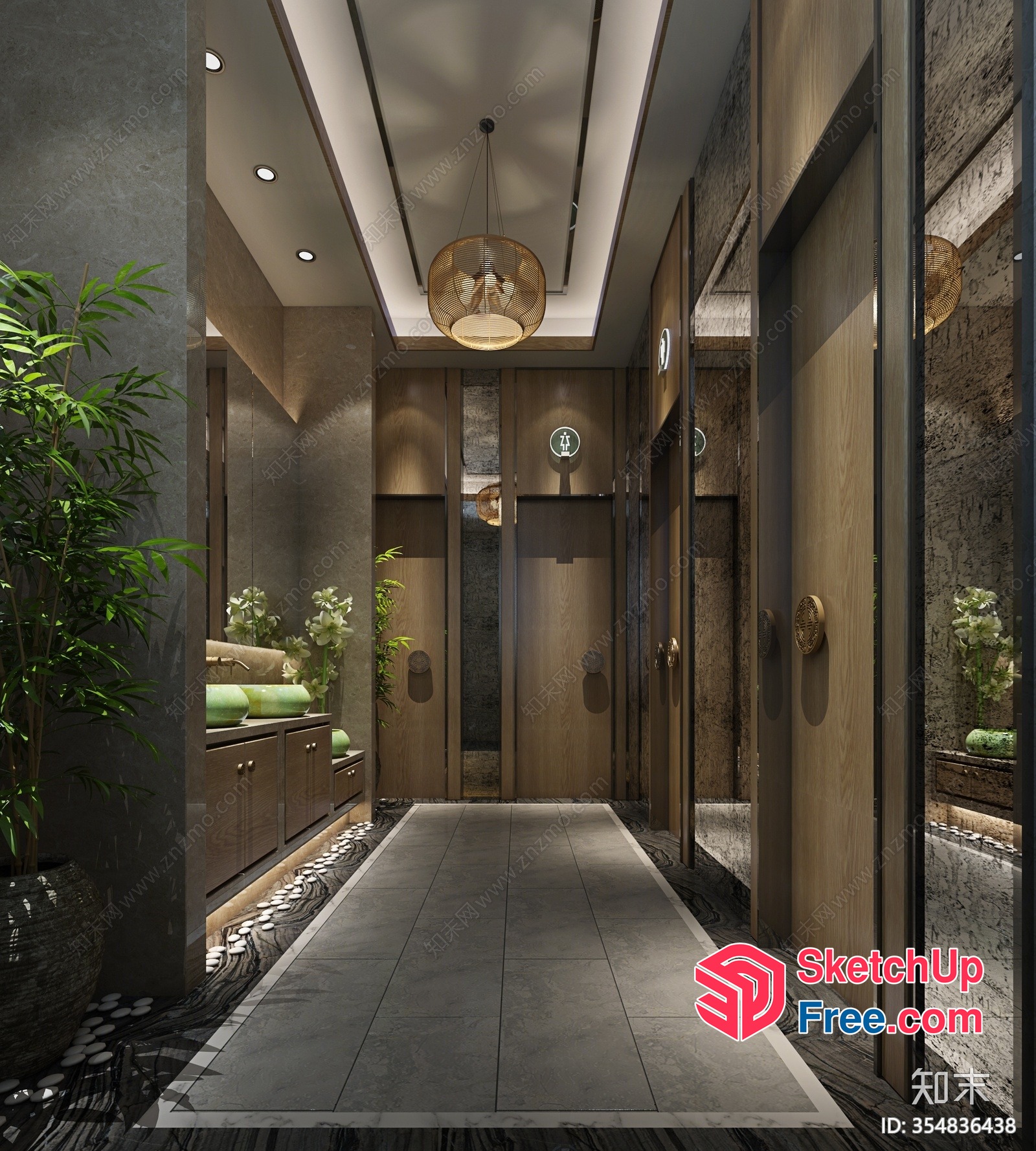 Elevator - Stairs 3D SketchUp File