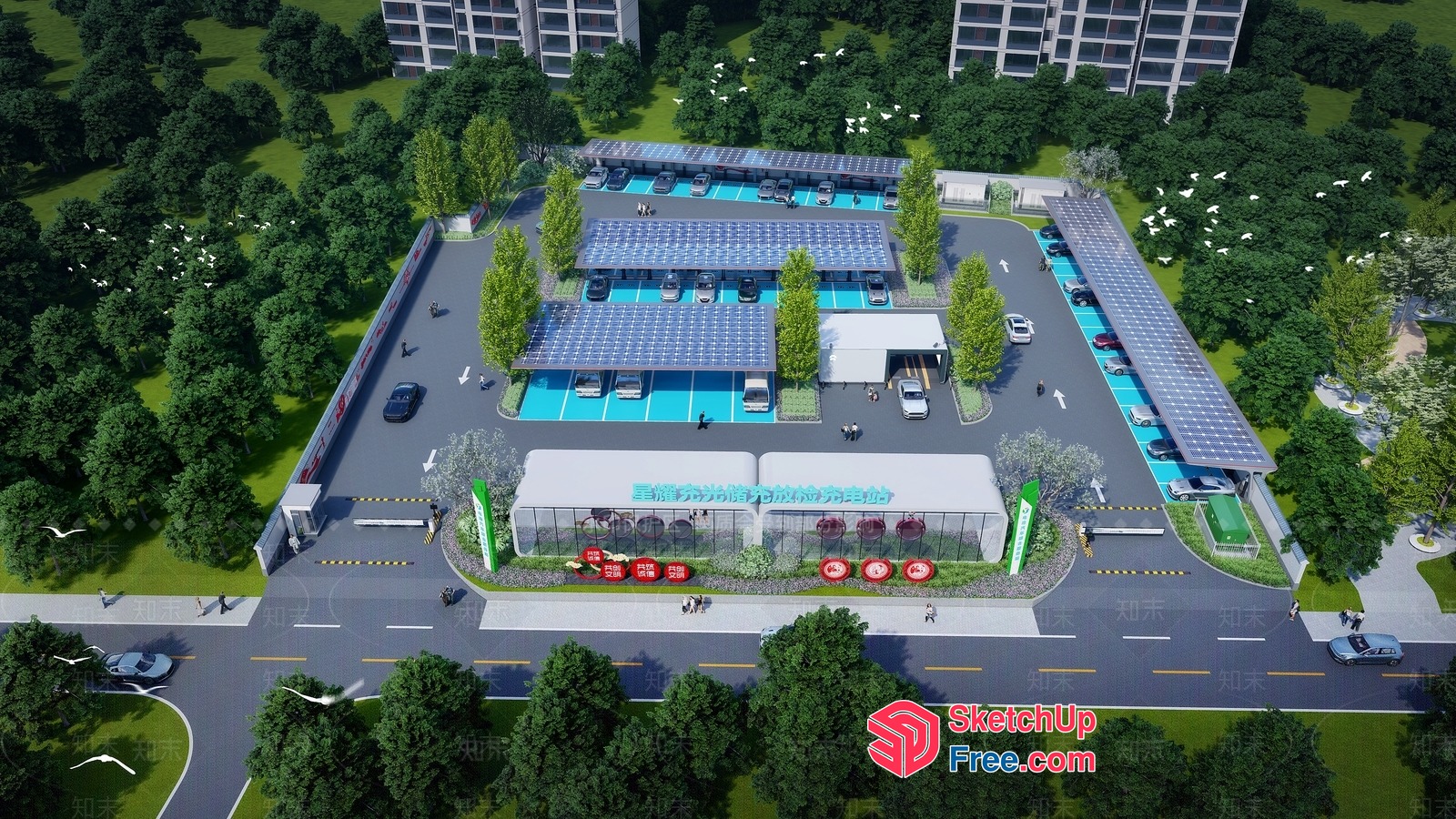 Commercial Street Cladding 3D SketchUp File