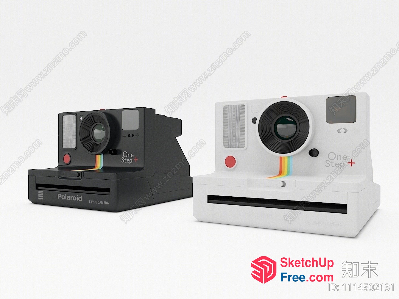 Polaroid Camera Display 3D SketchUp File