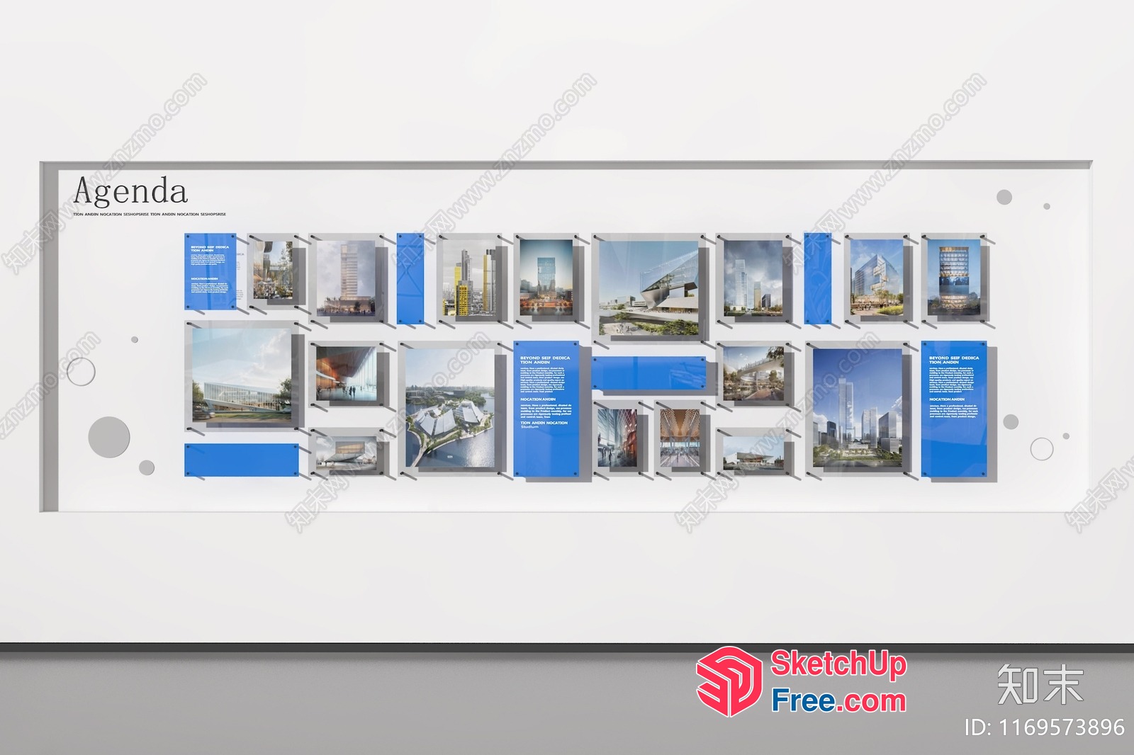 A Comprehensive Collection Of Modern Buildings And Landscapes 3D SketchUp File