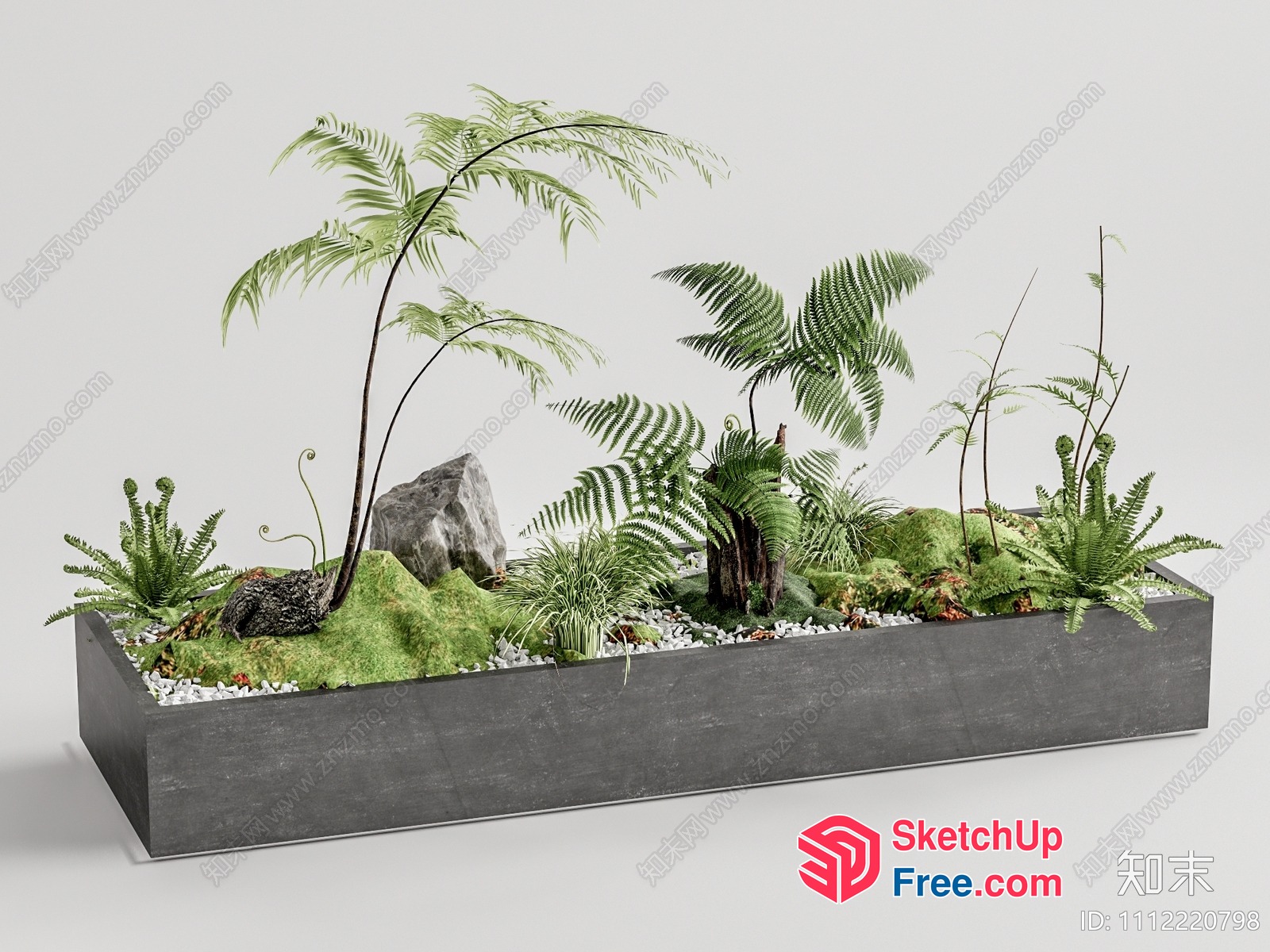 Serene Japanese Garden Oasis 3D SketchUp File