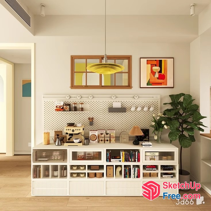 Minimalist Style Modern Home Decor 3D SketchUp File