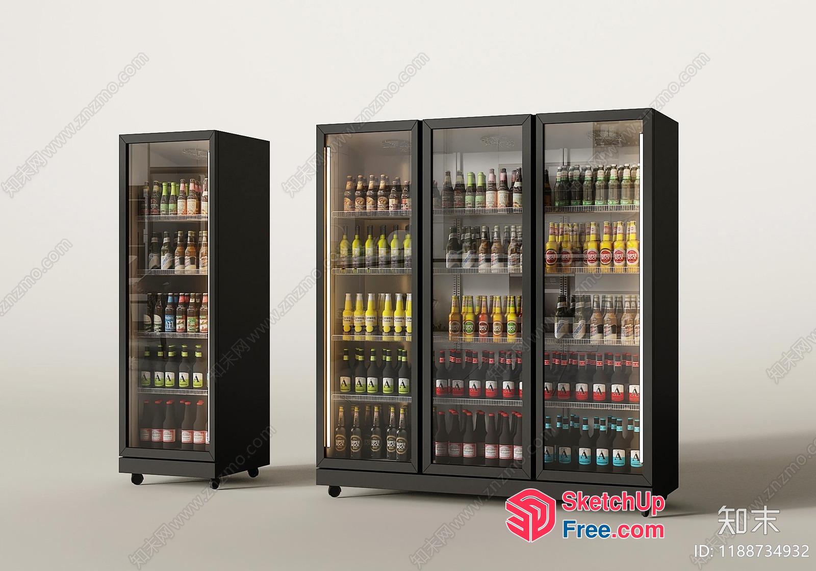 Beverage Store Interior 3D SketchUp File