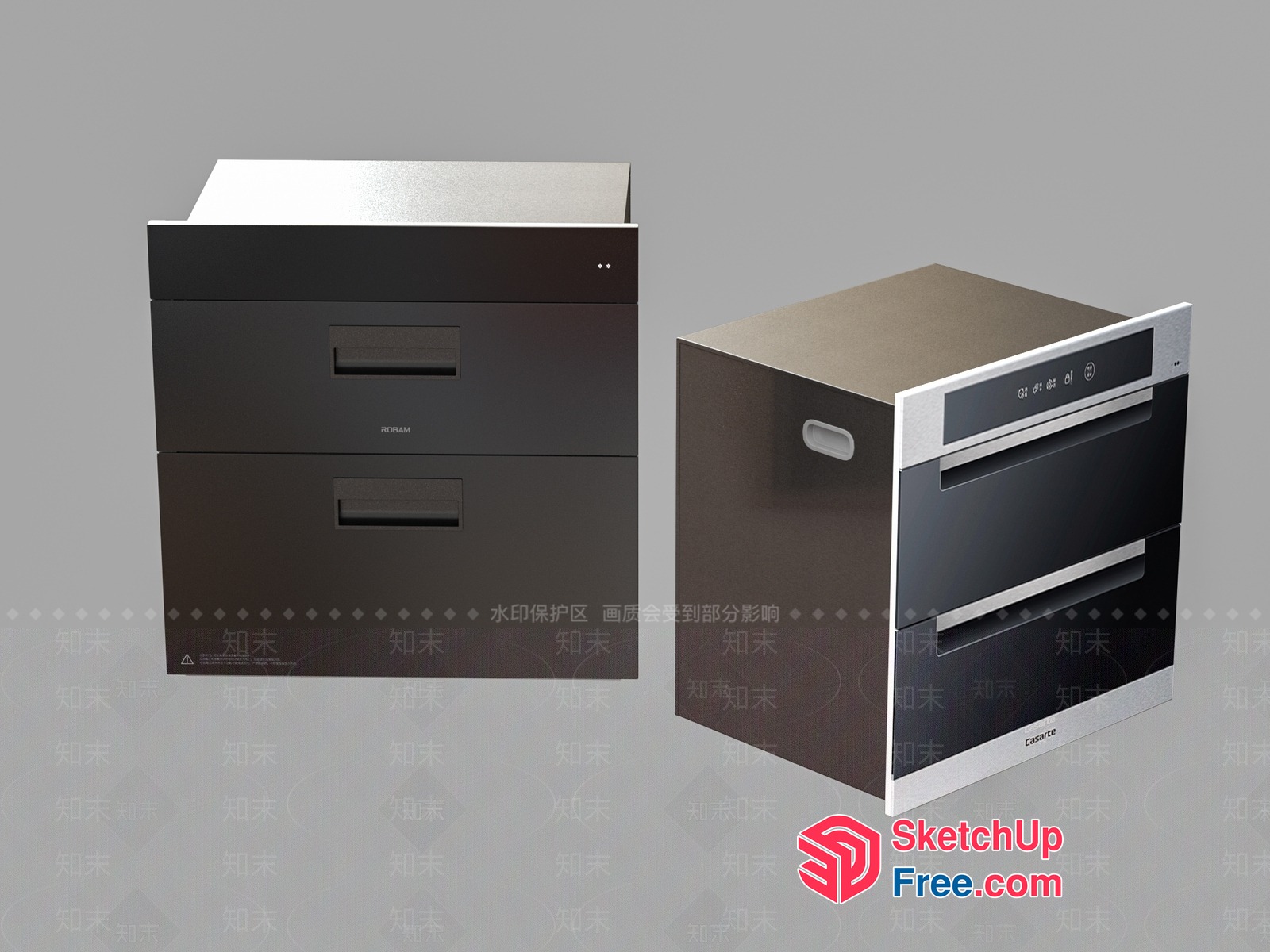 Modern Furniture Pieces With Sleek And Contemporary Design 3D SketchUp File