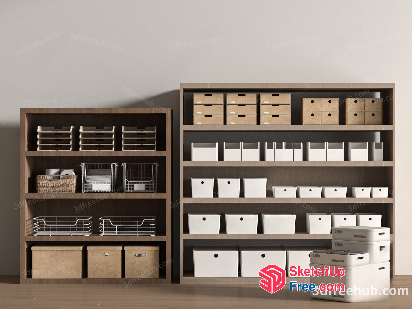 Storage Room Furniture And Decor 3D SketchUp File