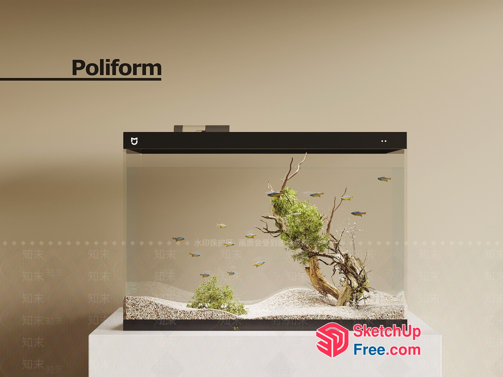 Poliform Aquarium 3D SketchUp File