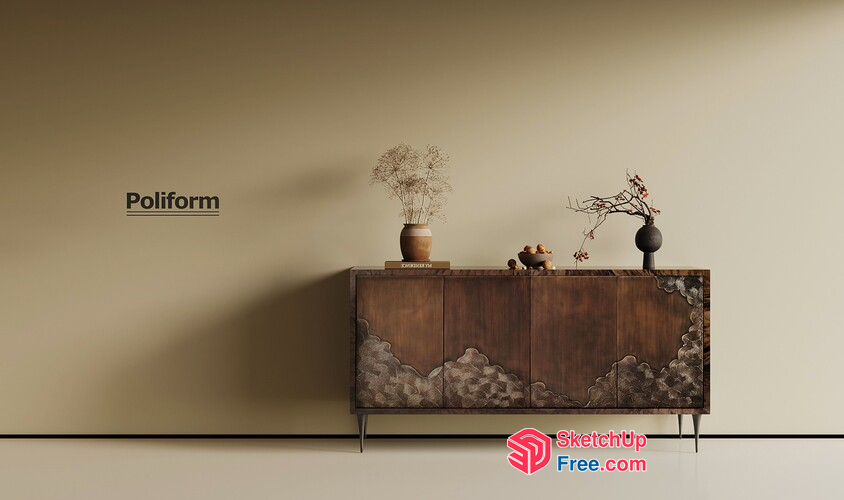 Poliform Furniture Collection 3D SketchUp File