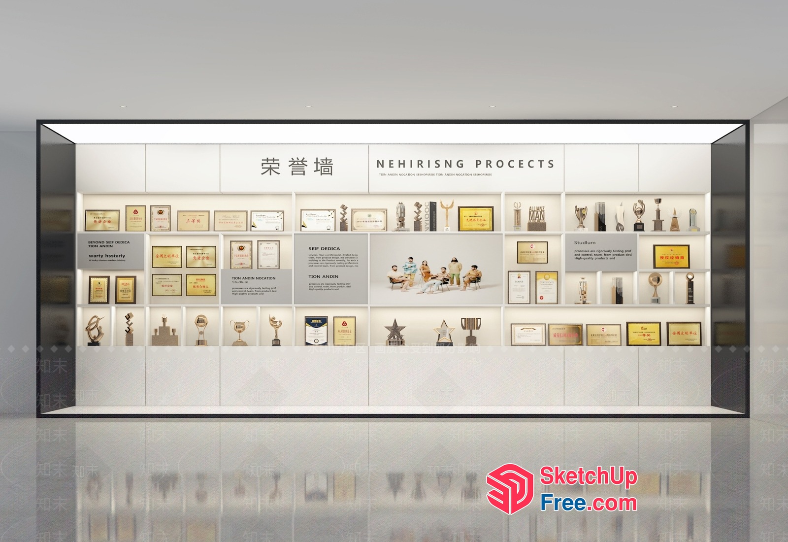 Award-Winning Interior Design Showcase 3D SketchUp File
