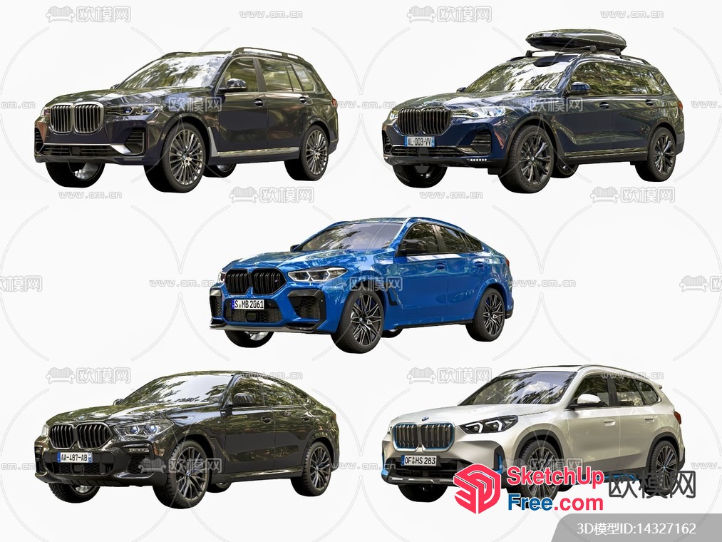Bmw Car Collection 3D SketchUp File