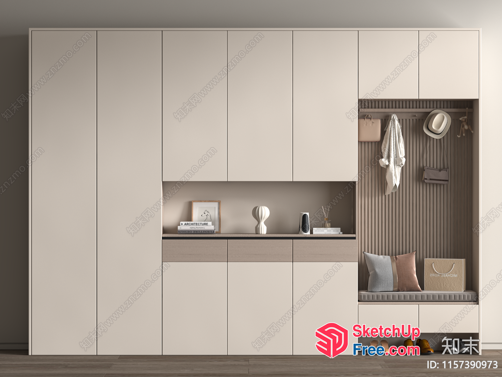 Minimalist Modern Interior Design 3D SketchUp File