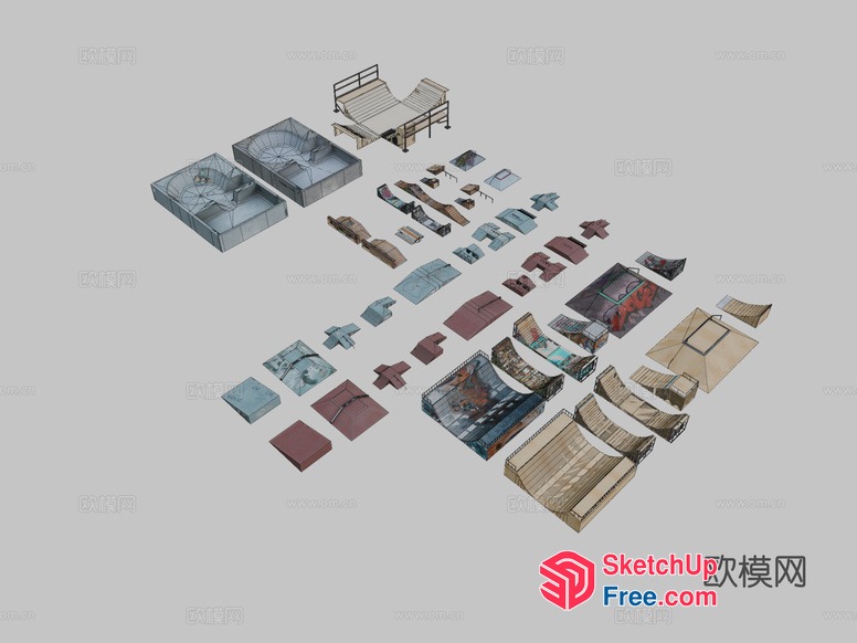 3D Models Of Beds And Furniture 3D SketchUp File