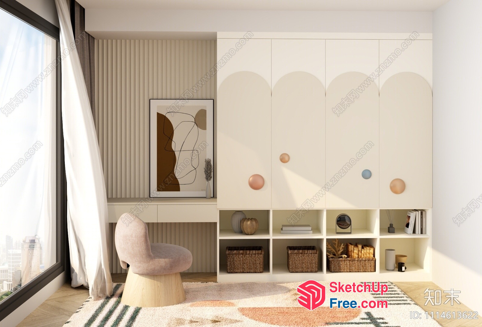 Elegant And Modern Interior Design 3D SketchUp File