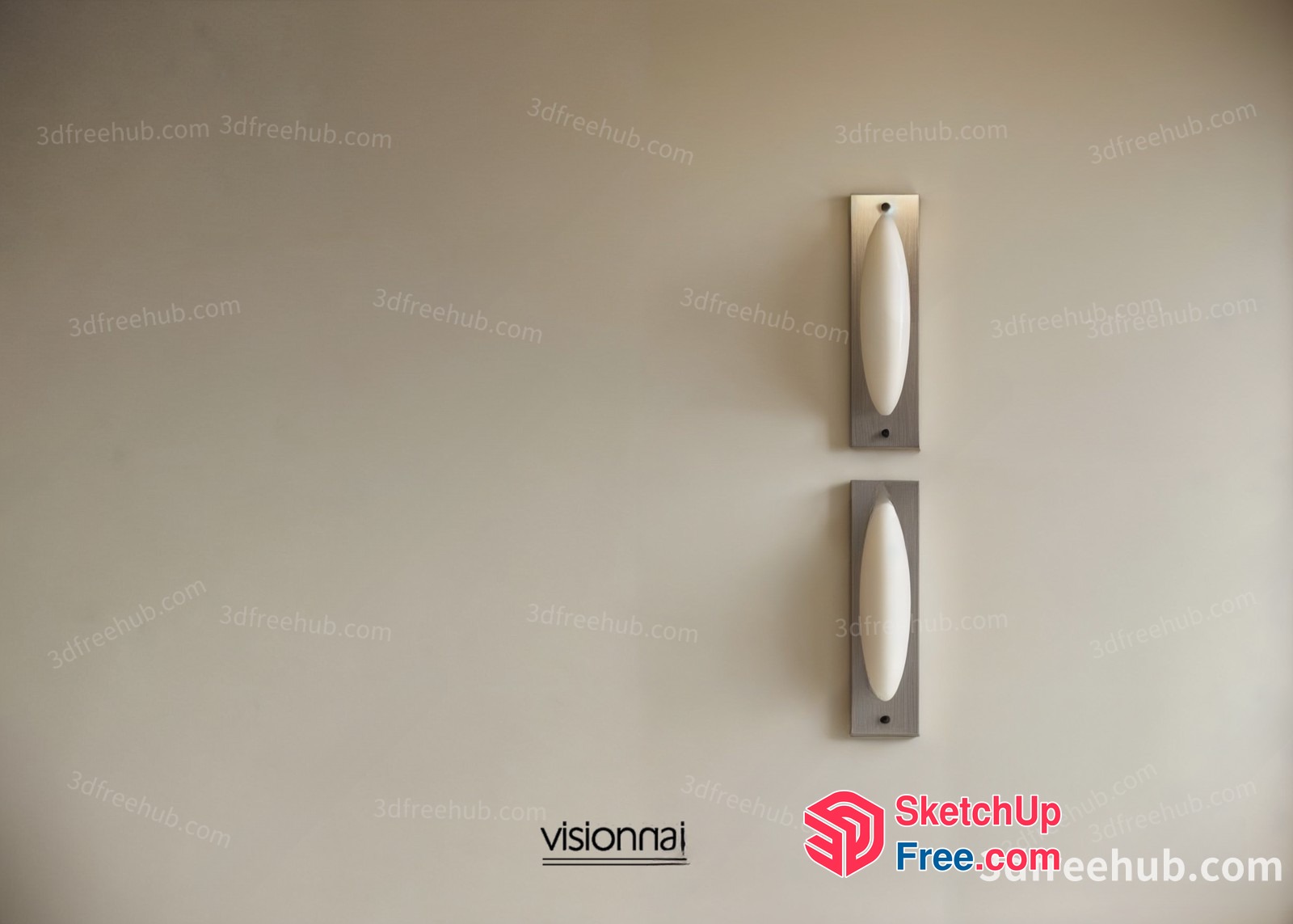 Decorative Wall Sconces 3D SketchUp File