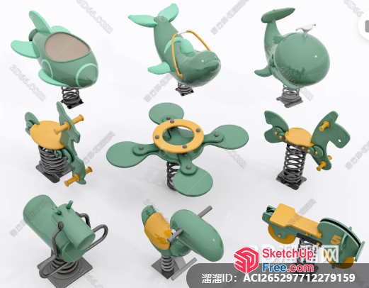 3D Models Of Various Objects 3D SketchUp File