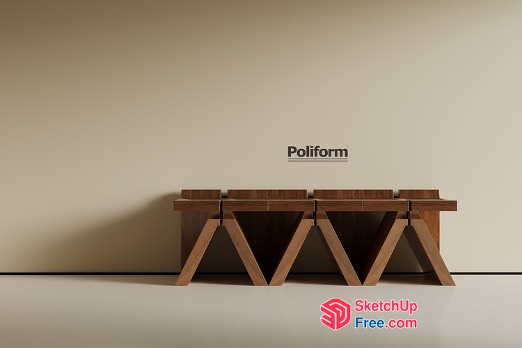 Poliform Furniture Collection 3D SketchUp File