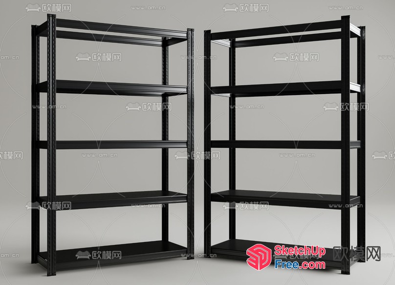 Shelving Units For Storage And Organization 3D SketchUp File