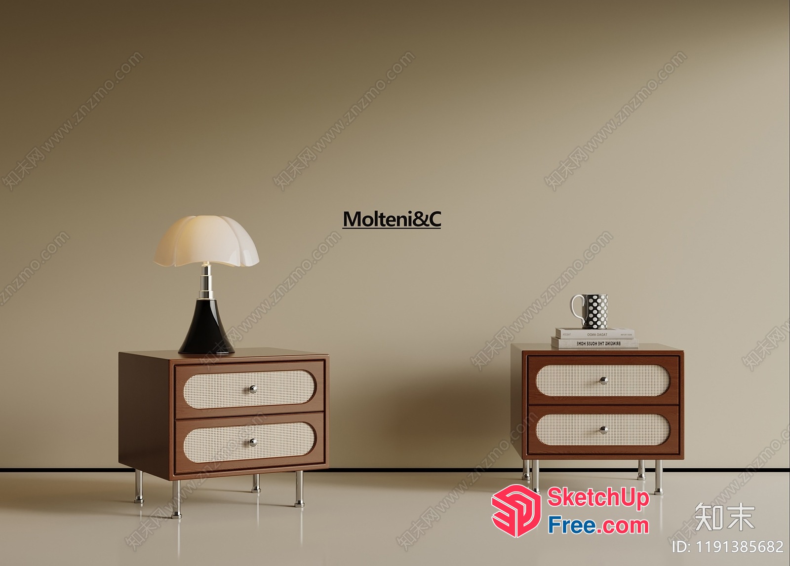 Modern Furniture Showcase 3D SketchUp File
