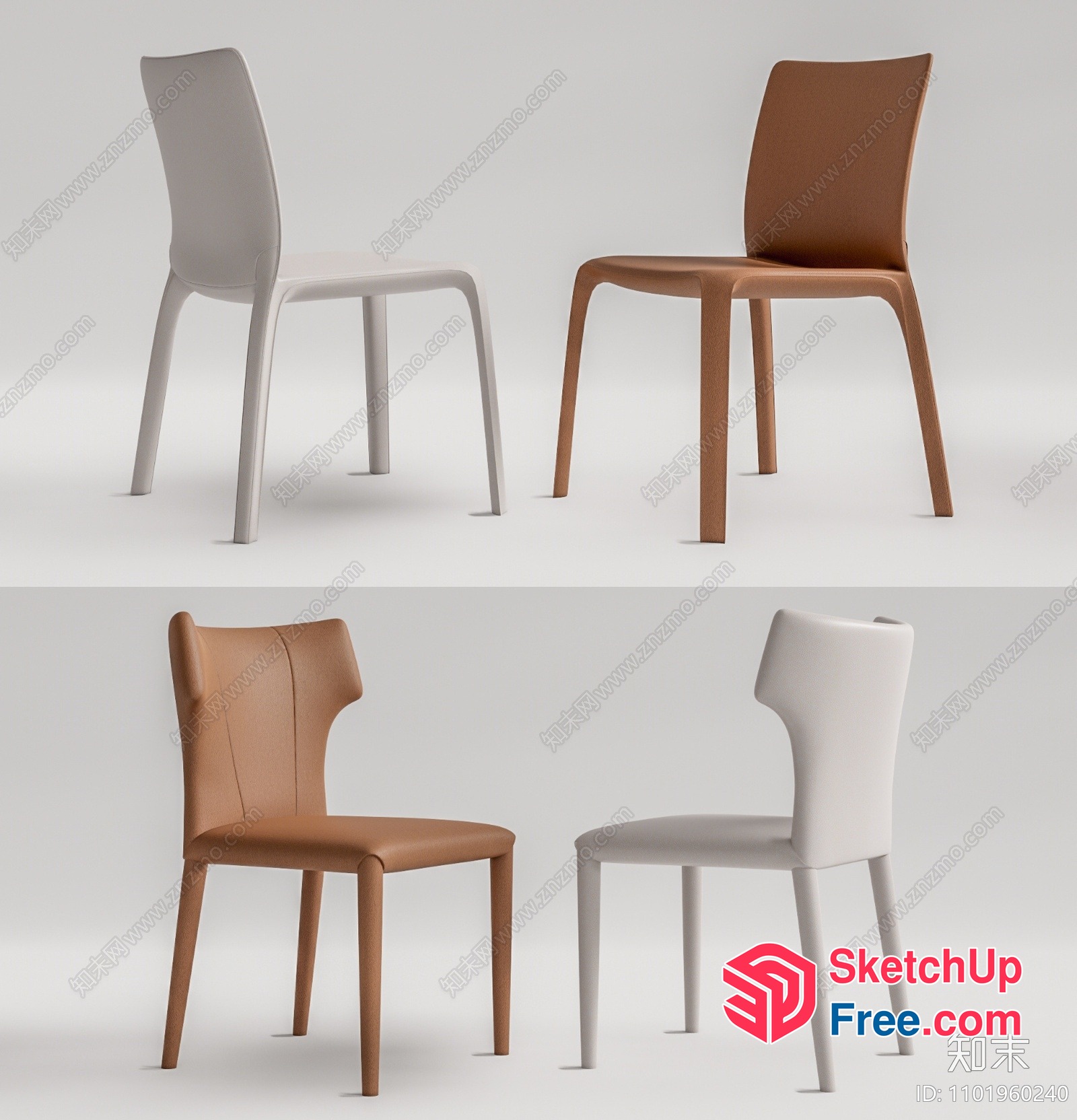 Minimalist Modern Furniture Collection 3D SketchUp File