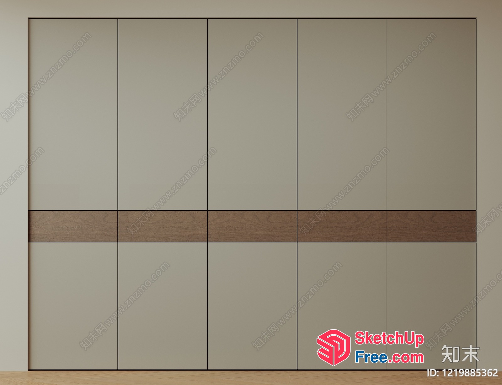 Modern Minimalist Interior Design 3D SketchUp File