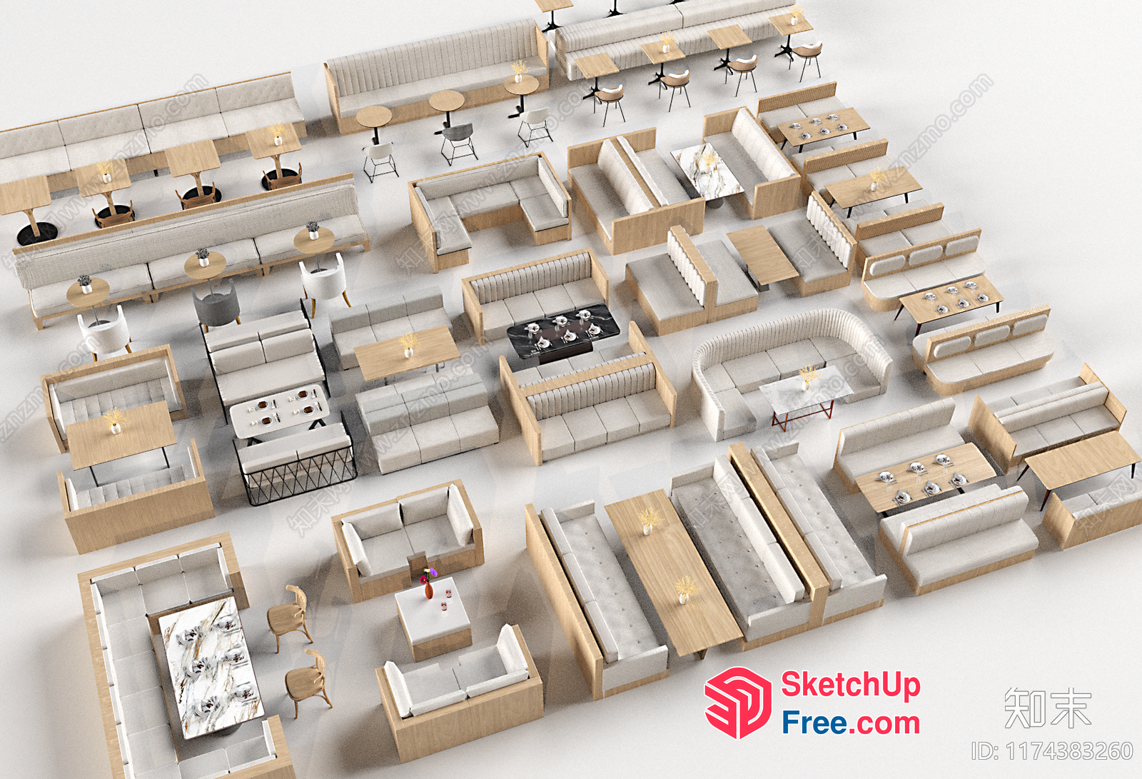 Modern Furniture And Decor Collection 3D SketchUp File