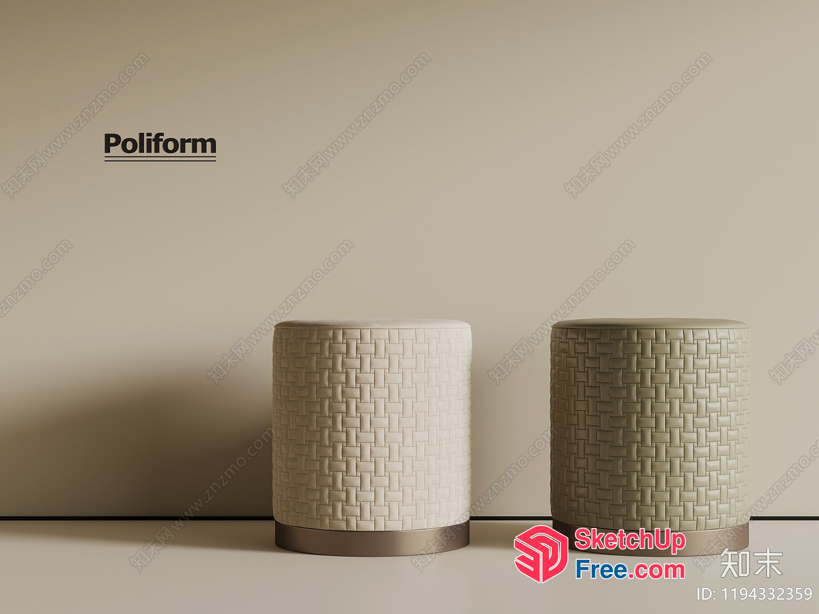 Poliform Furniture 3D SketchUp File